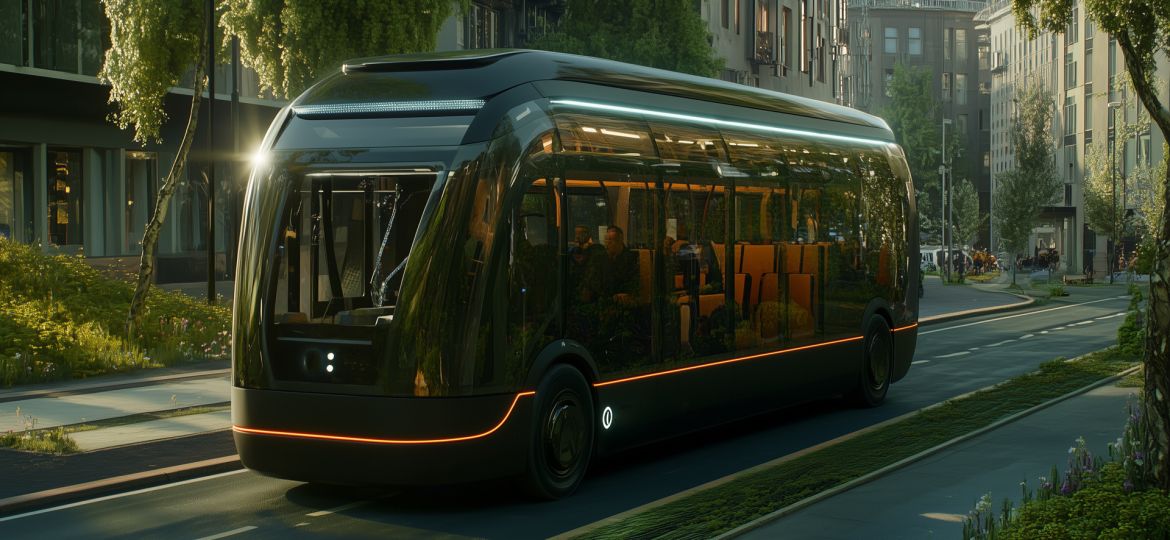 Fully autonomous electric bus 2