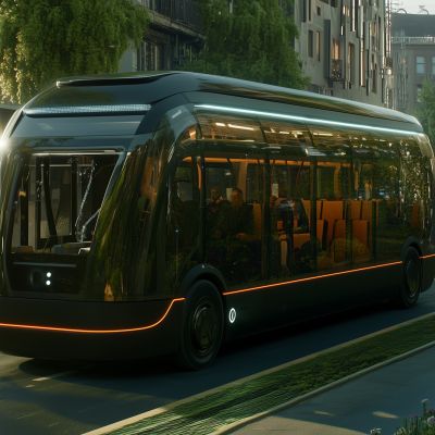 Fully autonomous electric bus 2