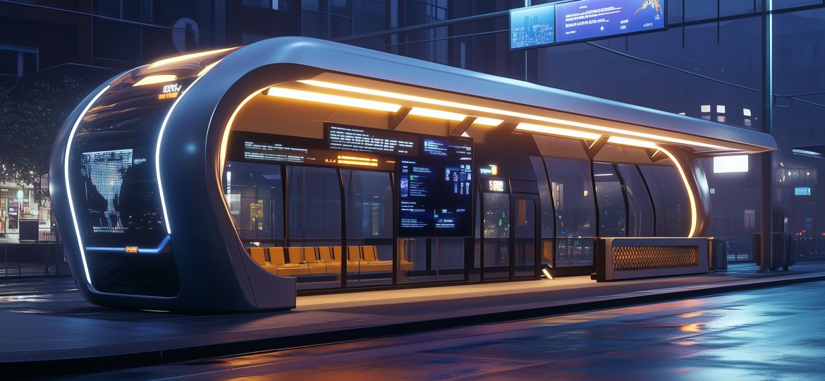 Autonomous bus station