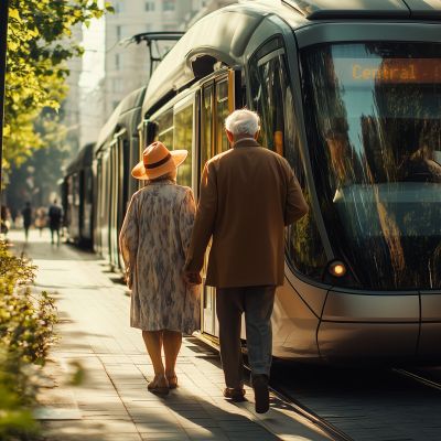 Elderly couple 2